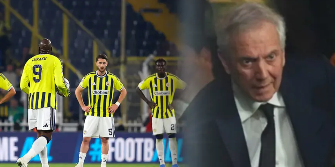 Fenerbahçe’de beraberlik golü sonrası Aziz Yıldırım’dan dikkat çeken hareket!