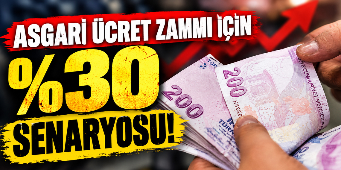 2027 Asgari Ücret Zammında Yüzde 30 Senaryosu! Yeni Maaş 36 Bin 498 TL Olabilir