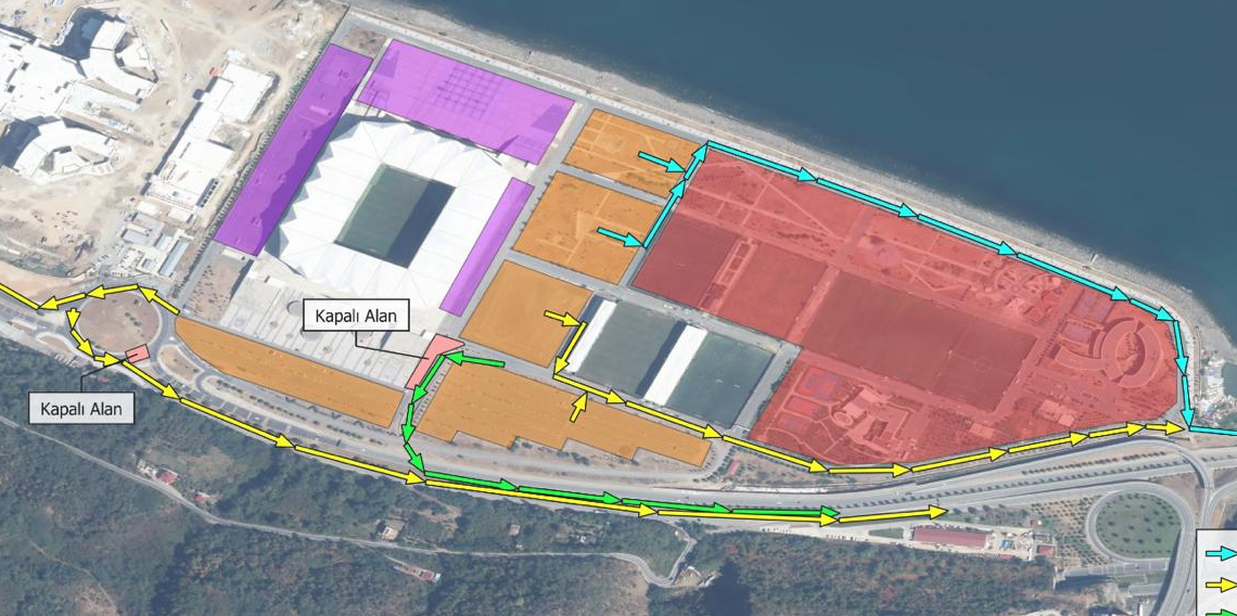 Trabzon'da Yeni Trafik Düzenlemesi! Papara Park kaç dakikada boşalıyor?