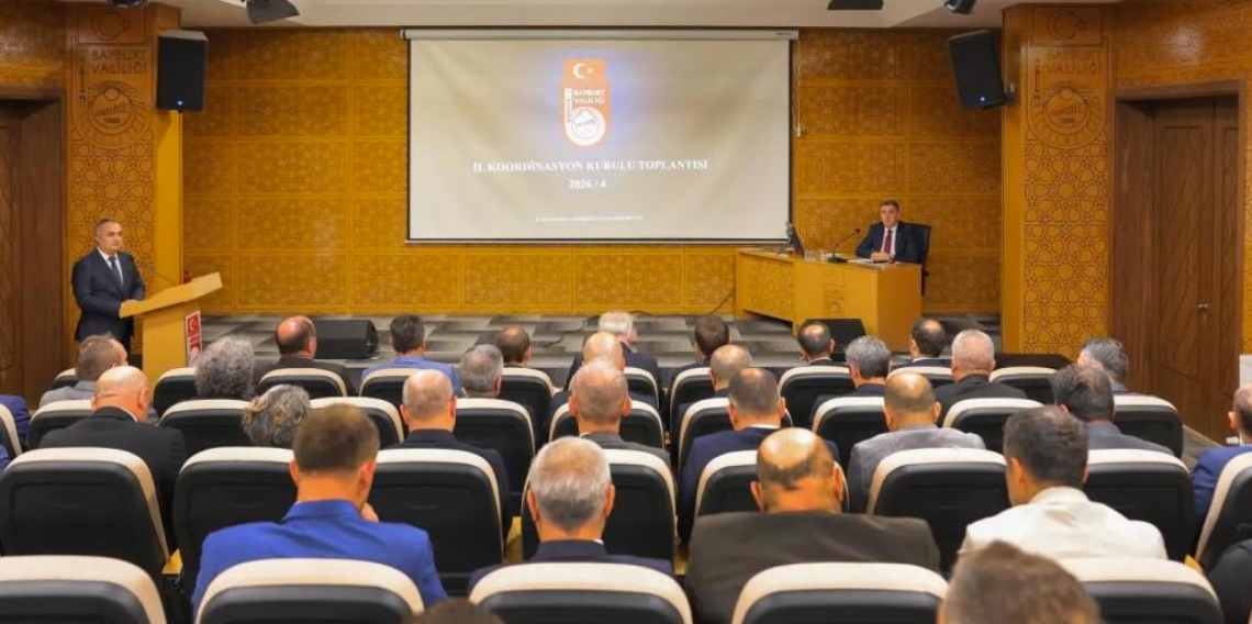 Bayburt’ta 2026’nın 4. İl Koordinasyon Kurulu Toplantısında Kamu Yatırımları Değerlendirildi