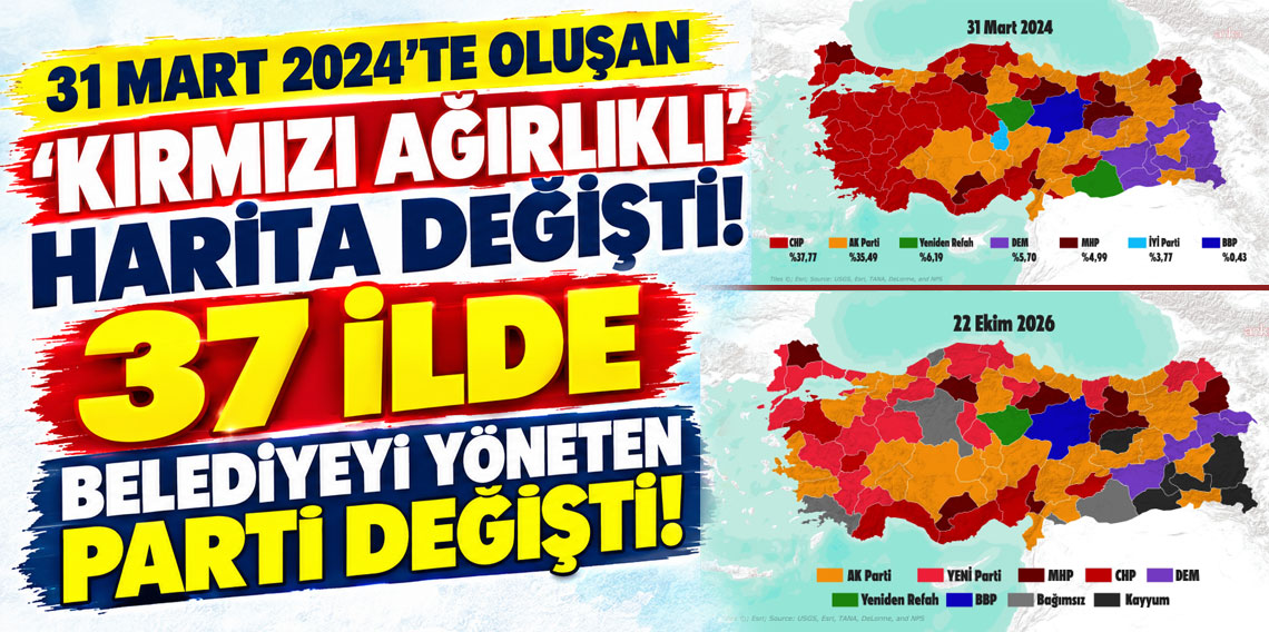 31 Mart 2024’te oluşan 