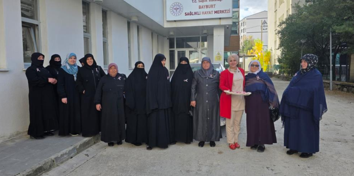 Bayburt’ta 3 köyün sakinlerine kanser taraması yapıldı