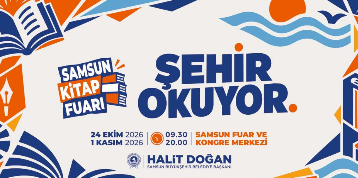 Samsun Kitap Fuarı 24 Ekim’de başlıyor