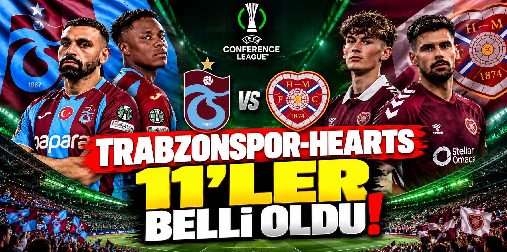 Trabzonspor-Hearts (CANLI SKOR)