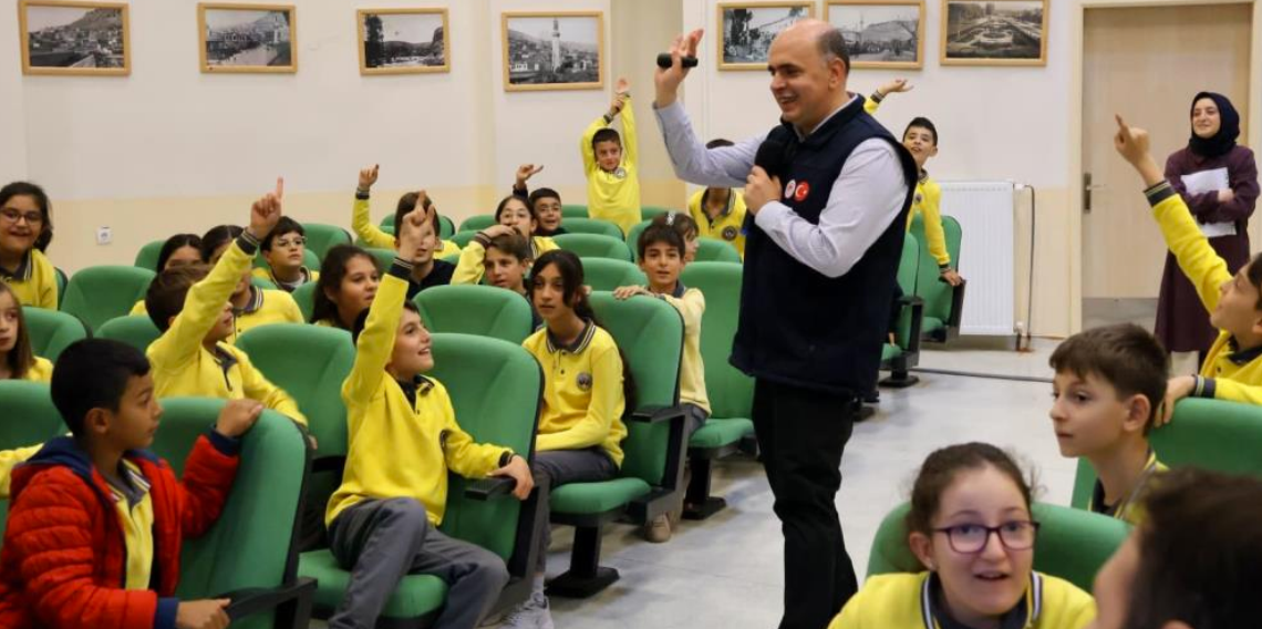 Bayburt’ta öğrencilere iklim değişikliği eğitimi verildi