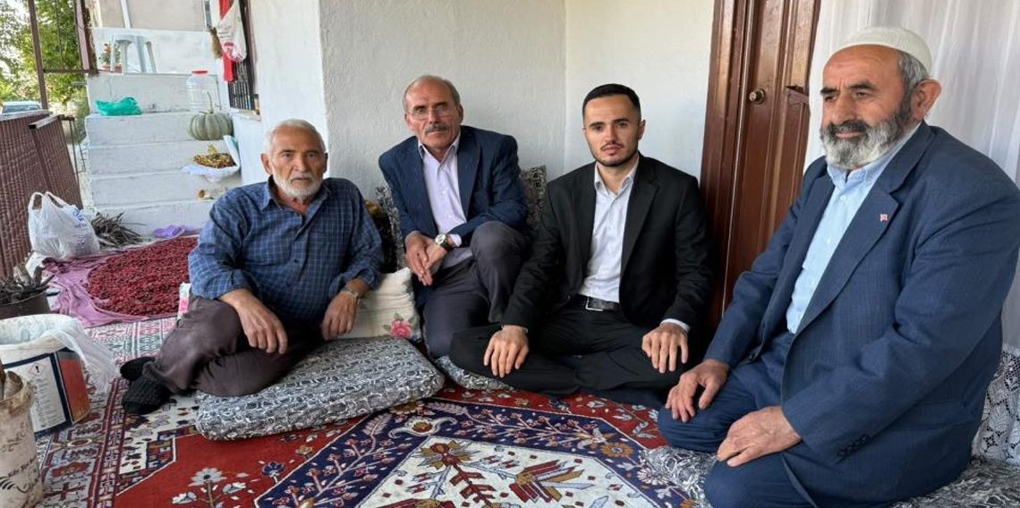 MHP'li heyetten Kuluncak'ta şehit ailelerine ziyaret