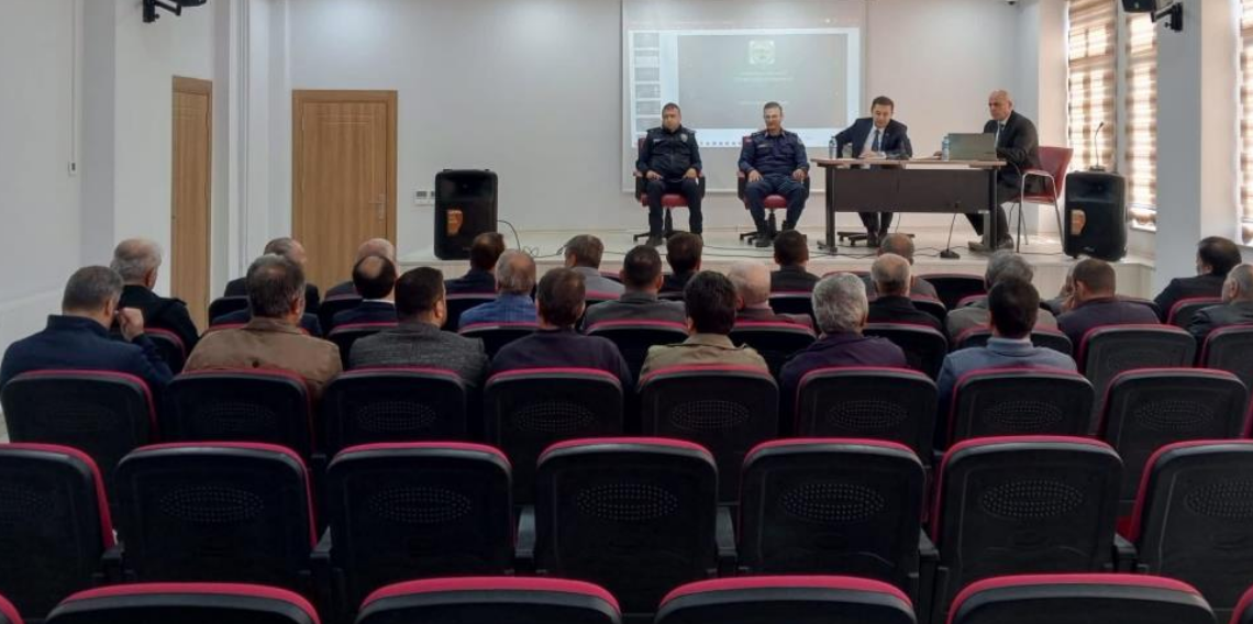 Aydıntepe'de Muhtarlarla İstişare Toplantısı