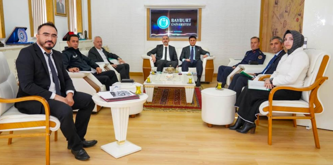Bayburt'ta KPSS Ortaöğretim Sınavı için koordinasyon toplantısı yapıldı