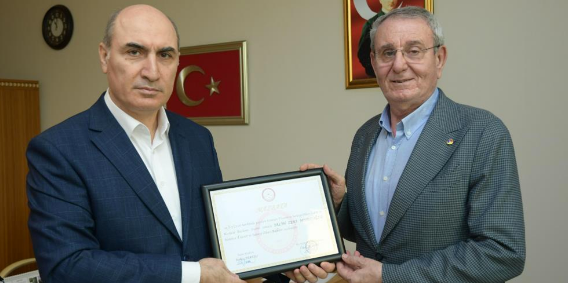 Murzioğlu mazbatasını aldı