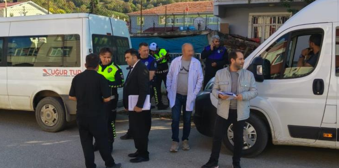 Ladik’te taşımalı eğitim servislerine sıkı denetim!