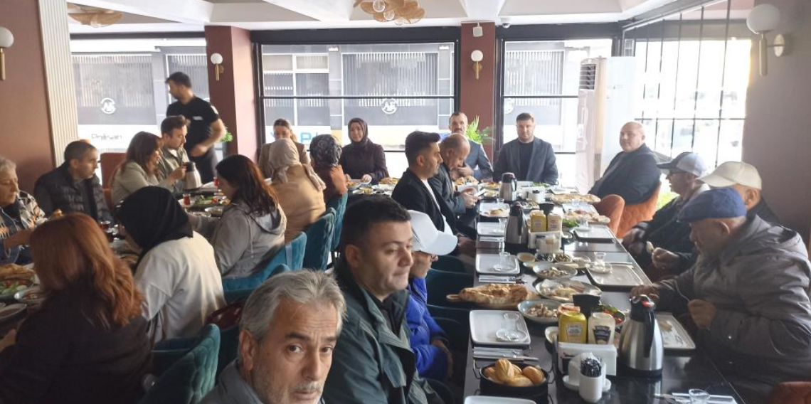 Havza'da engelli bireylerle kahvaltı buluşması