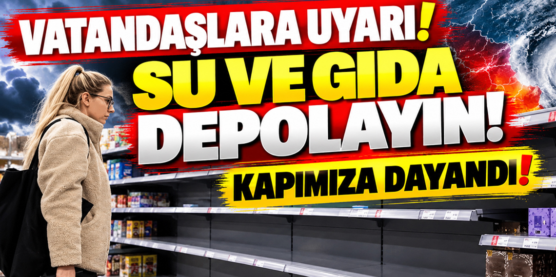 Avrupa ülkeleri vatandaşları uyardı! Su ve gıda depolayın: Kapımıza dayandı