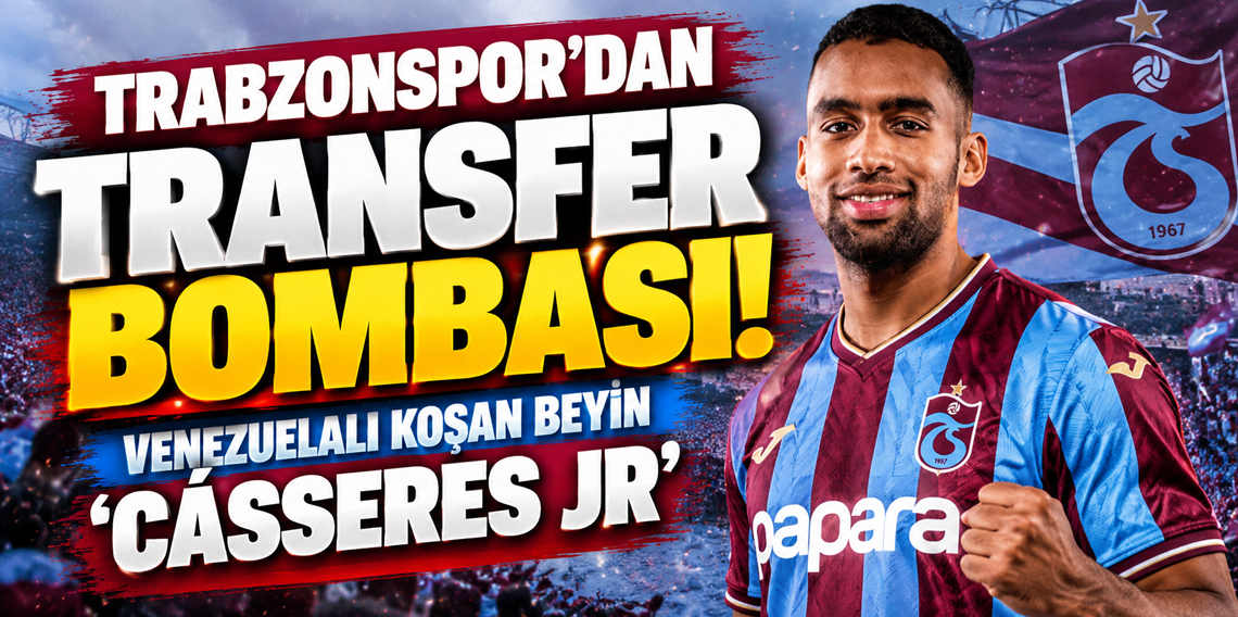 Trabzonspor’a Venezuelalı Orta Saha! Cristian Cásseres Jr. Gündemde