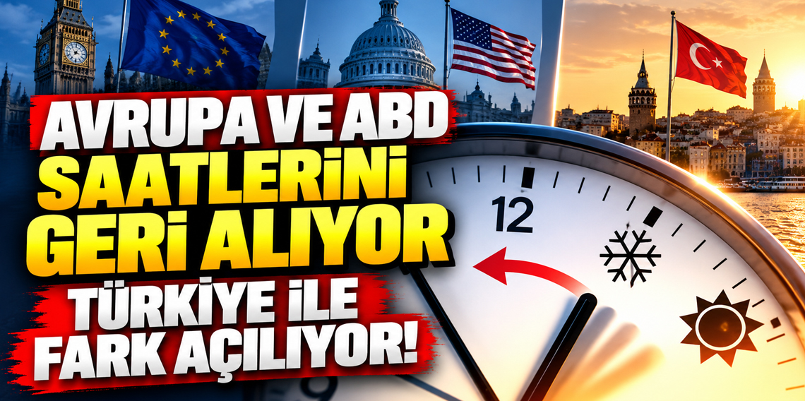 Türkiye ile Avrupa ve ABD Arasındaki Saat Farkı Değişiyor! Borsa Saatlerine Dikkat