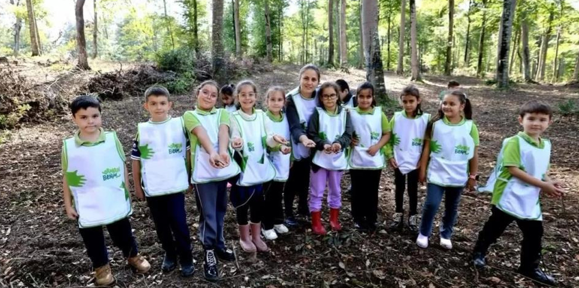 Sinop'ta minik eller toprakla buluştu, tohumlar gelecek için atıldı