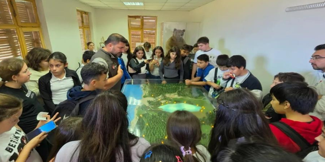 Sinop'ta öğrenciler doğayı yakından tanıdı