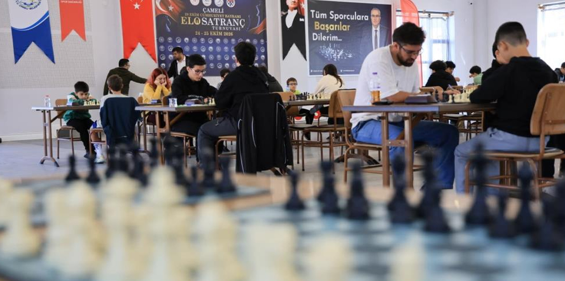 Çameli’de 29 Ekim Cumhuriyet Bayramı ELO Satranç Turnuvası başladı