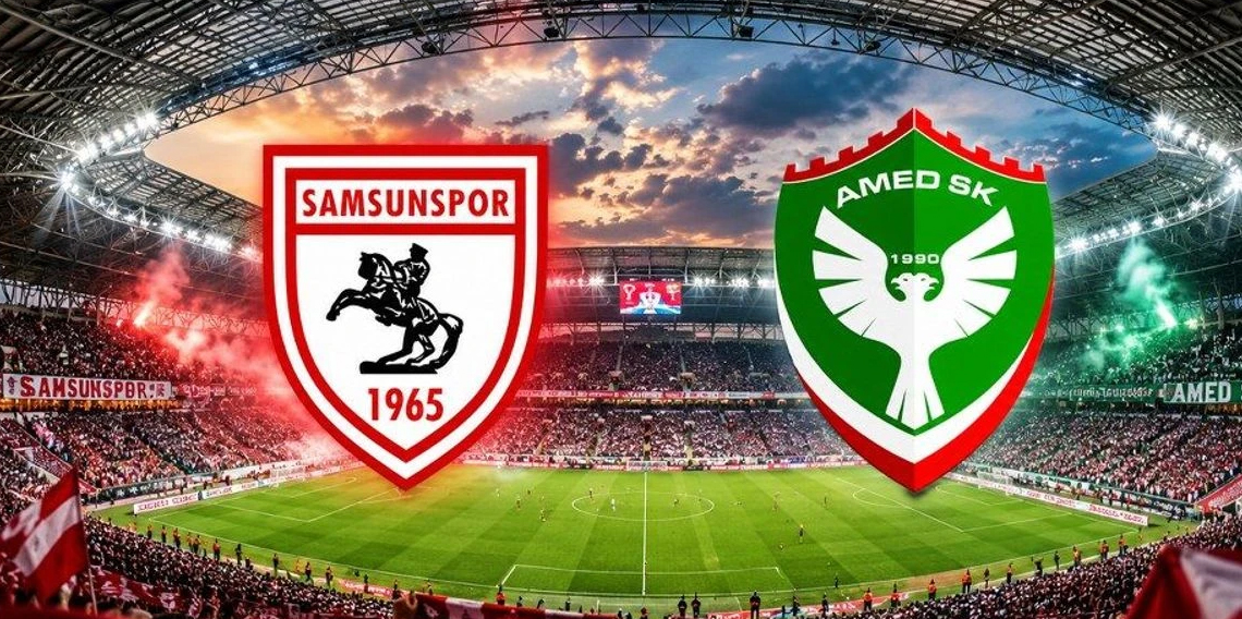Samsunspor-Amedspor Maçı Canlı Anlatım! Süper Lig’de Kritik Karşılaşma