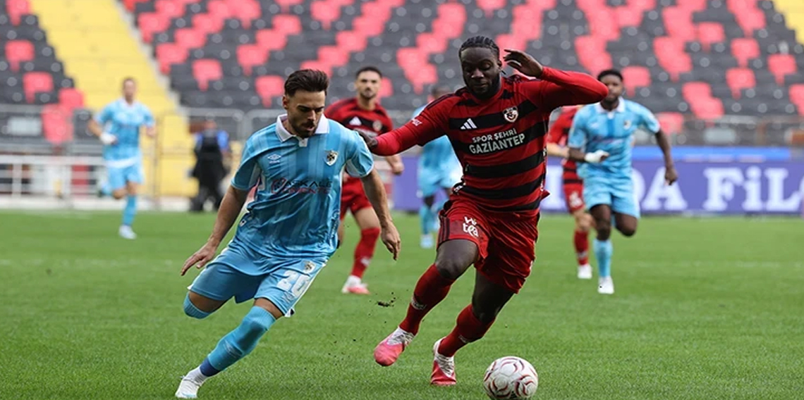Erzurumspor FK’dan Gaziantep’te 3 Gollü Zafer! Gaziantep FK 1-3 Erzurumspor FK