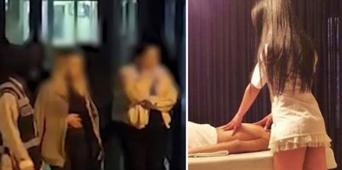 Masaj salonu adı altında fuhuş yaptırmışlar! 13 adrese polis baskını