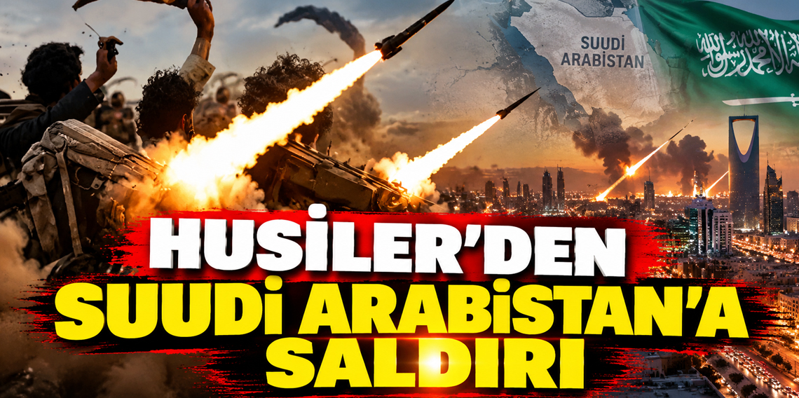 Husiler'den Suudi Arabistan'a Yeni Saldırı