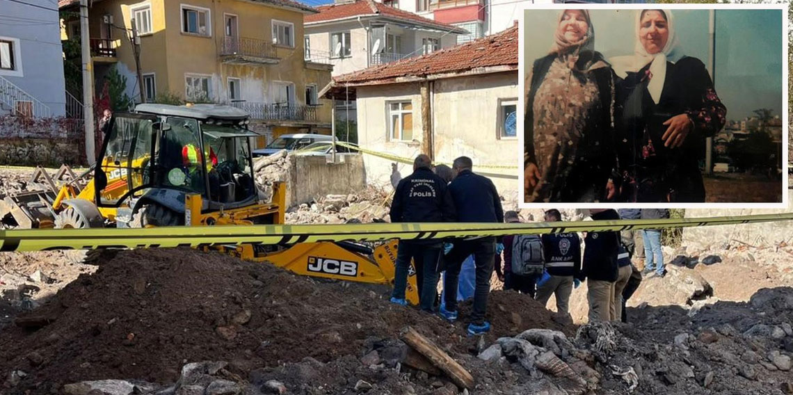 Ankara'da 17 yıl önce kaybolan kadının evinin altından kemikler çıktı!