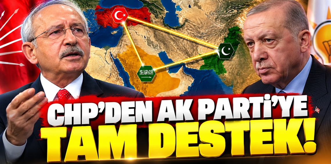 CHP’den Mekke Anlaşması’na Destek! Kılıçdaroğlu’nun İran Endişesi Gündem Oldu