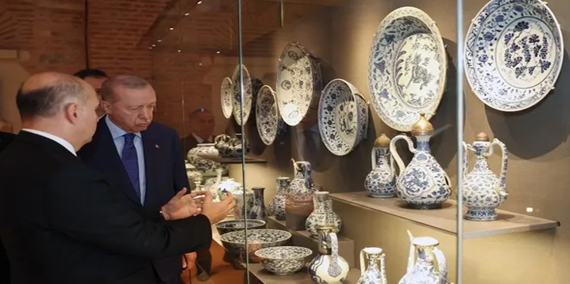 Cumhurbaşkanı Erdoğan, Darphane-i Amire Müzeleri’ni gezdi
