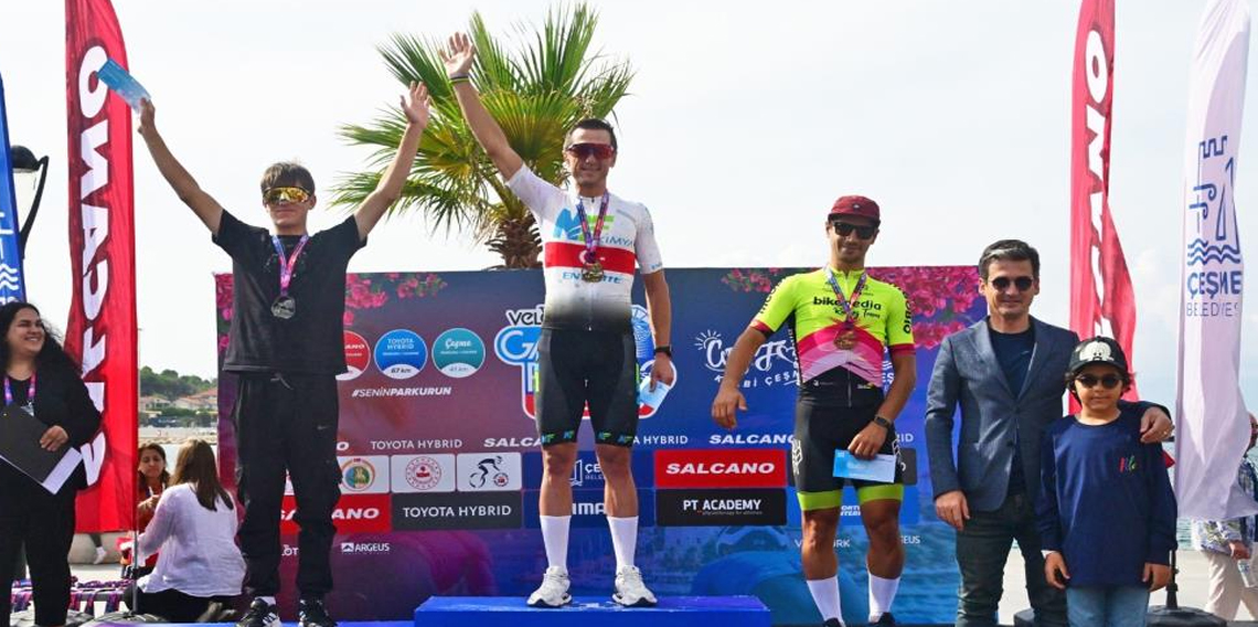 Veloturk Gran Fondo Çeşme by Salcano’da 10’uncu yılın kazananları belli oldu