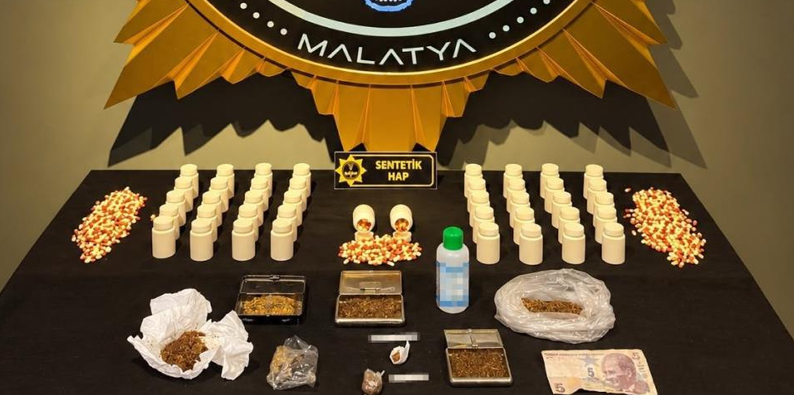 Malatya’da uyuşturucu operasyonunda 10 tutuklama