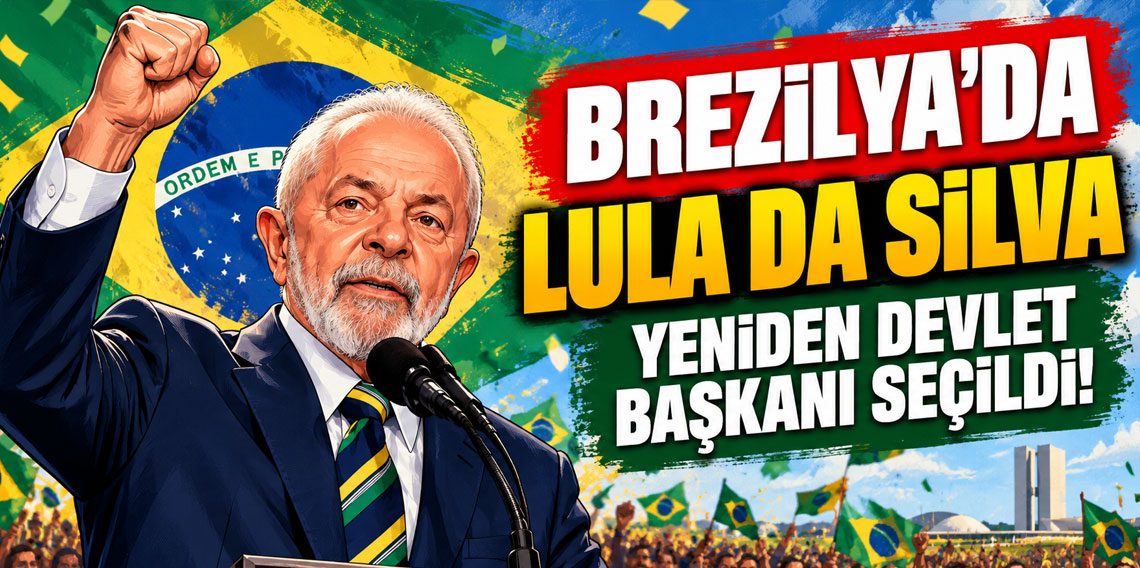 Brezilya’da Lula da Silva yeniden devlet başkanı seçildi
