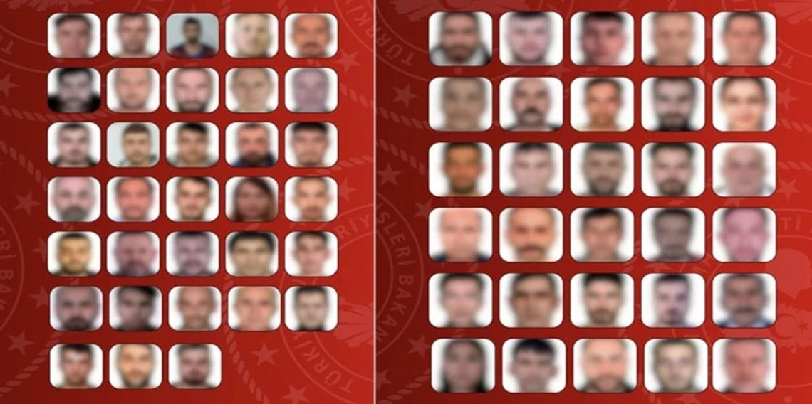 Kırmızı bültenle aranan 63 suçlu yakalanarak iade edildi!