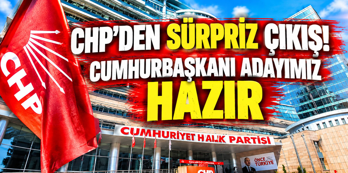 Gürsel Tekin'den sürpriz çıkış! Cumhurbaşkanı adayımız hazır!