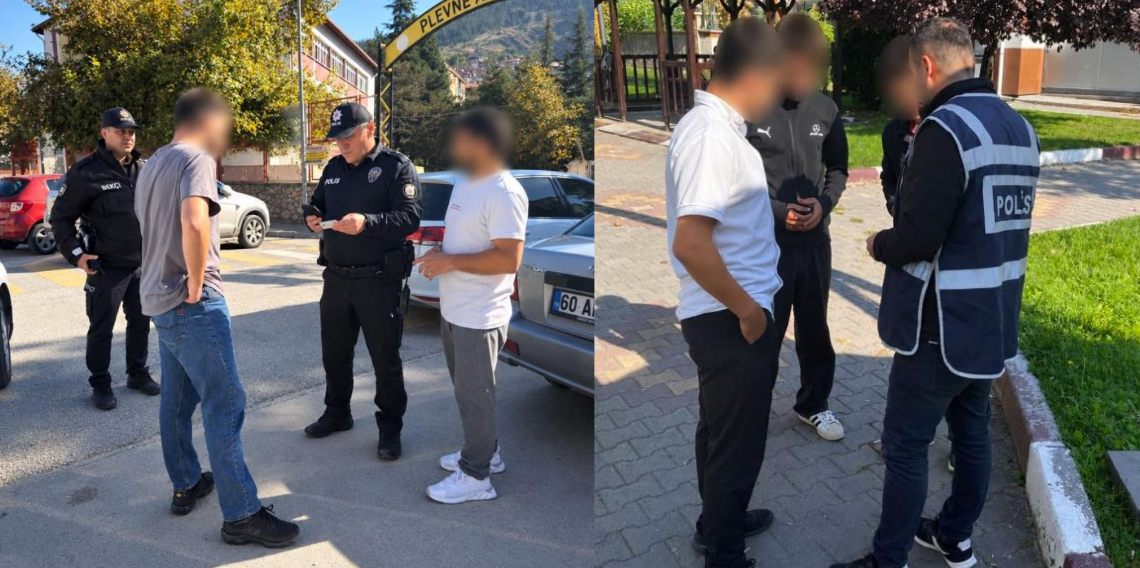 Tokat’ta okul çevreleri ve öğrenci servislerine denetim