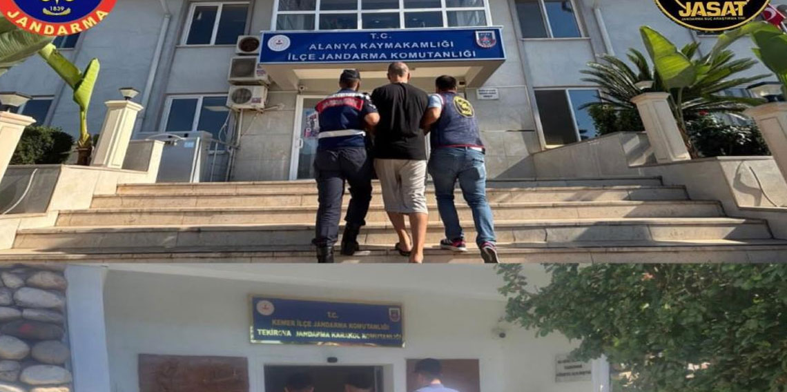 Antalya'da aranan 426 kişi yakalandı