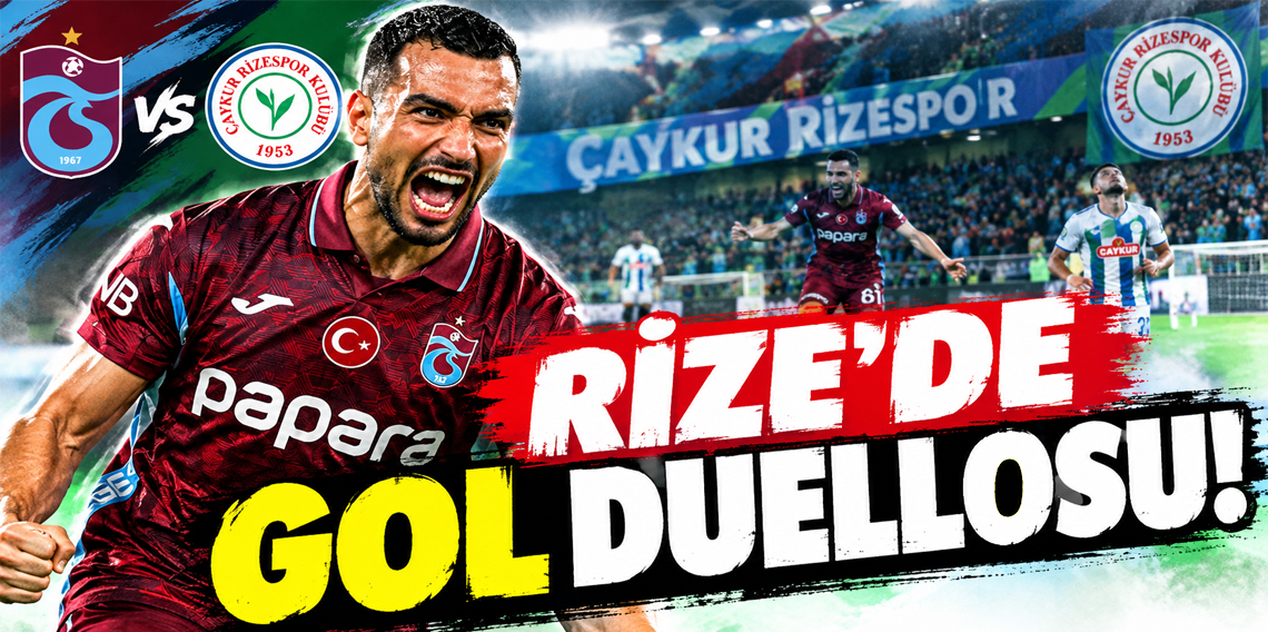 Trabzonspor’dan Rize’de Tarihi Geri Dönüş!