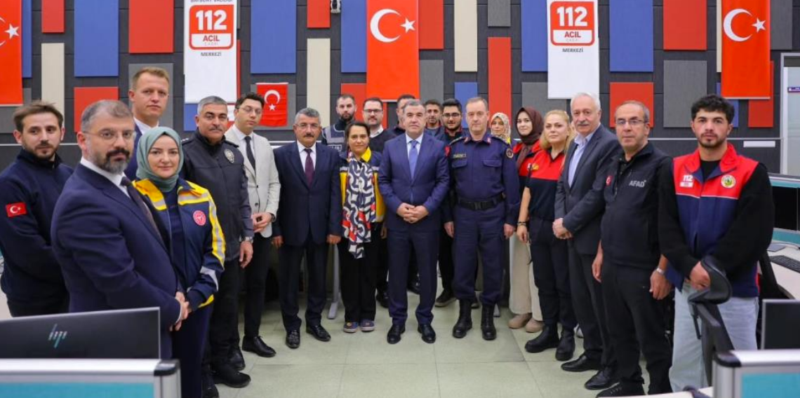 Bayburt’ta 112 Acil Çağrı Merkezi toplantısı! 9 aylık veriler değerlendirildi