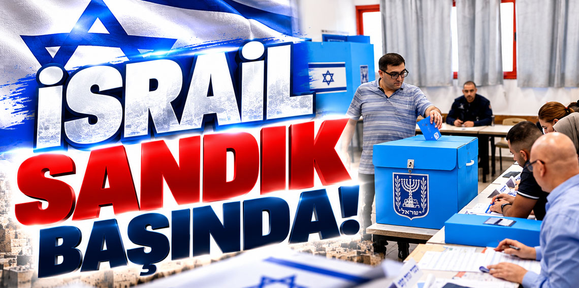 İsrail sandık başında: Gazze'ye saldırıların başladığı 7 Ekim'den bu yana ilk seçim