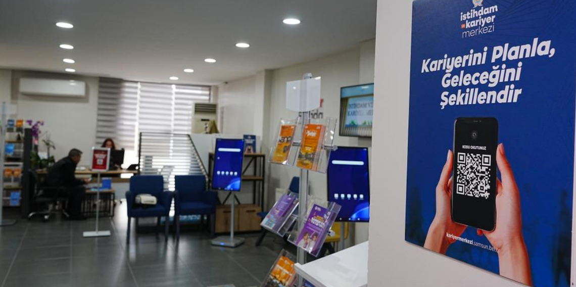 Samsun’da vatandaşların kariyer yolculuğunu destekliyor