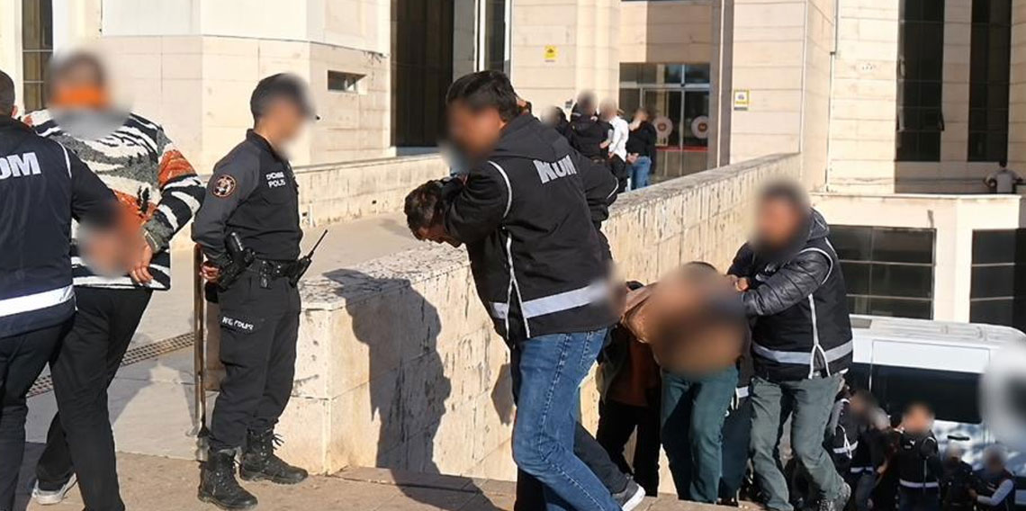 Balıkesir'de silahlı saldırılarda 13 şüpheli tutuklandı