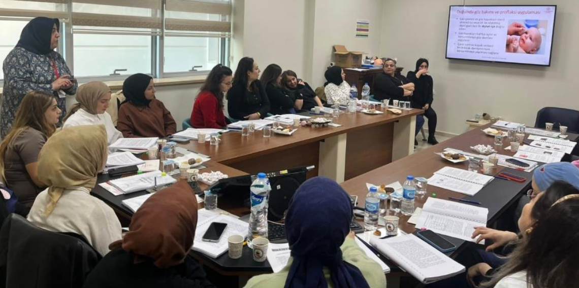 BDH personeline temel yenidoğan bakımı eğitimi verildi
