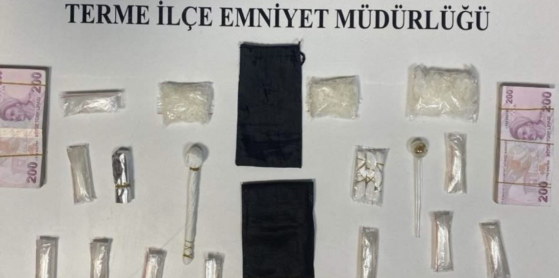 Samsun’da uyuşturucu operasyonu! 228 gram metamfetamin ele geçirildi
