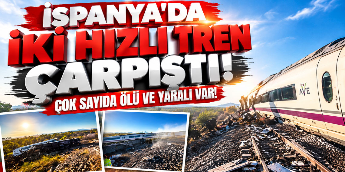 İspanya'da iki hızlı tren çarpıştı: Çok sayıda ölü ve yaralı var