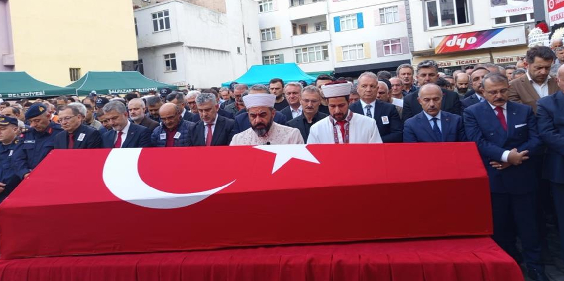 Kalp krizi sonrası hayatını kaybeden polis memuruna son görev