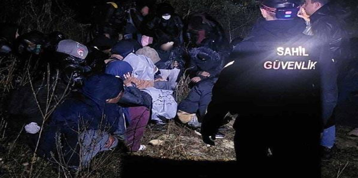 Çanakkale’de 31 kaçak göçmen yakalandı