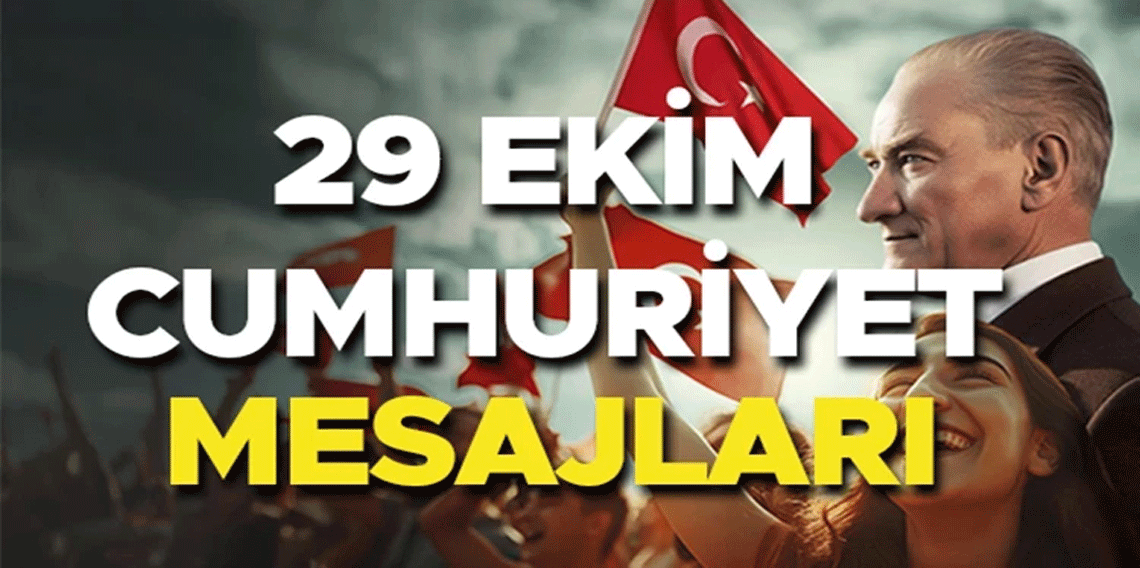 29 Ekim Cumhuriyet Bayramı Mesajları 2026