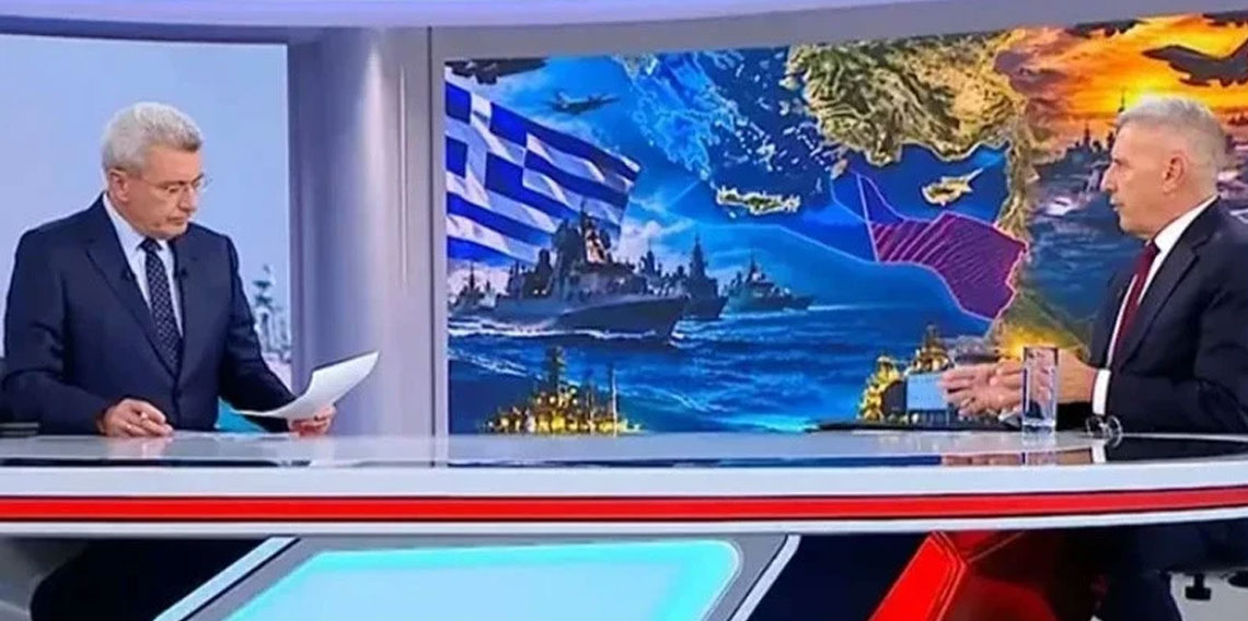 Yunan general Türkiye'yi tehdit etti! Canlı yayında küstah sözler!