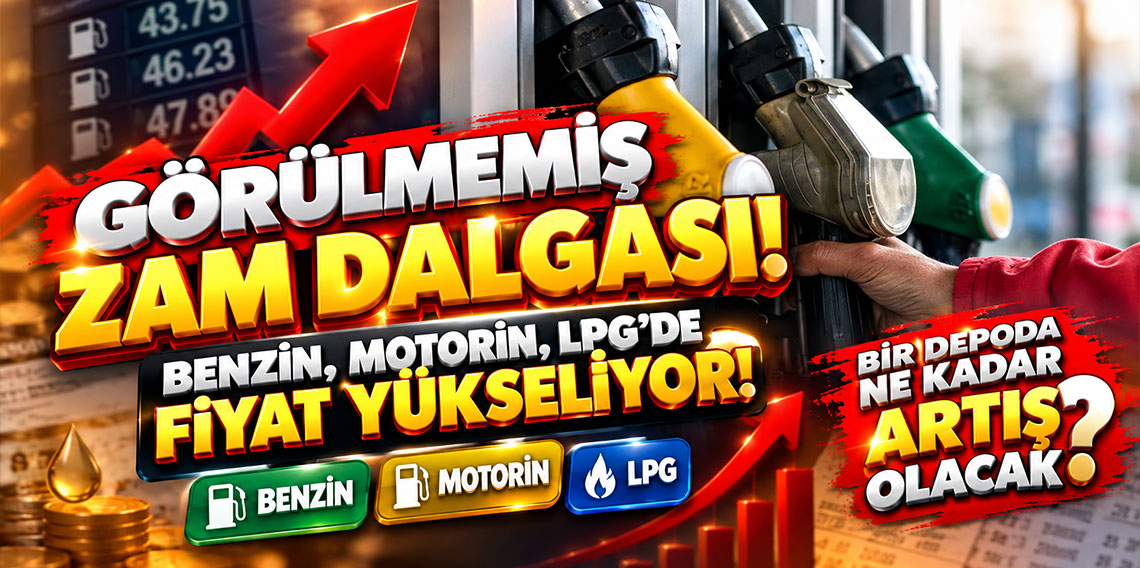 Görülmemiş zam dalgası! Benzin, motorin, LPG'de fiyat yükseliyor, bir depoda ne kadar artış olacak?