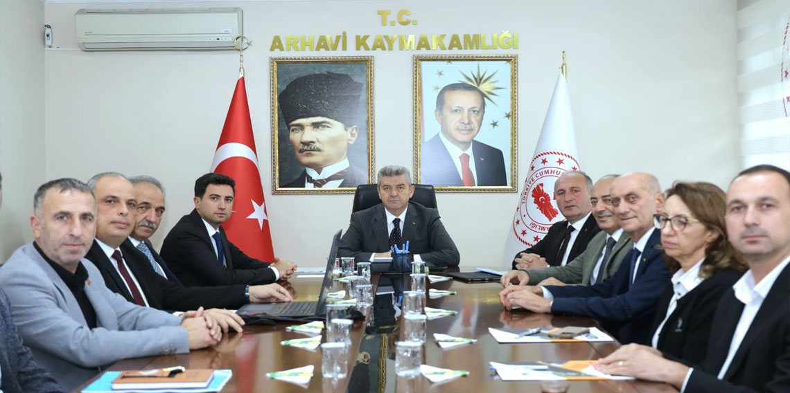 Artvin'de Arhavi OSB Müteşebbis Heyet Toplantısı yapıldı