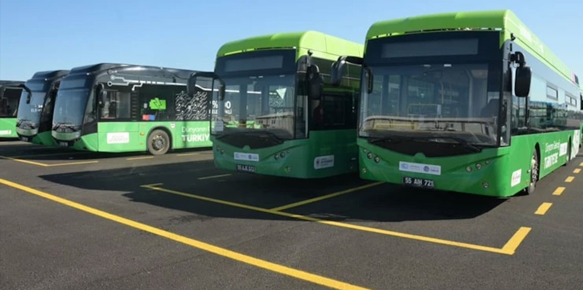 COP31'de ulaşım 630 çevre dostu otobüsle sağlanacak